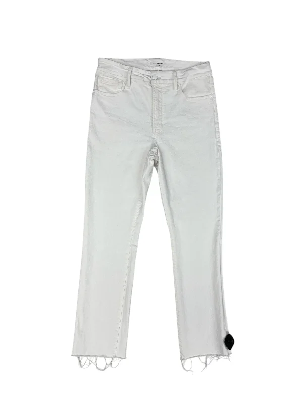 Women's Jodhpurs with ZipperJeans Skinny By Good American In White, Size: 8