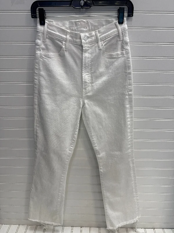 Women's SlacksJeans Straight By Mother In White, Size: 2