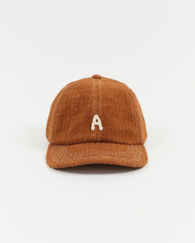 Women's U-Shaped Collar SweatersCustom Baseball Cap - Brown Handloom