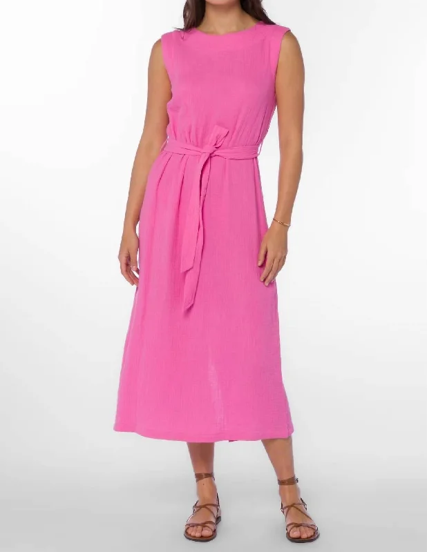 Women's Mini DressesAurelie Dress In Bright Pink