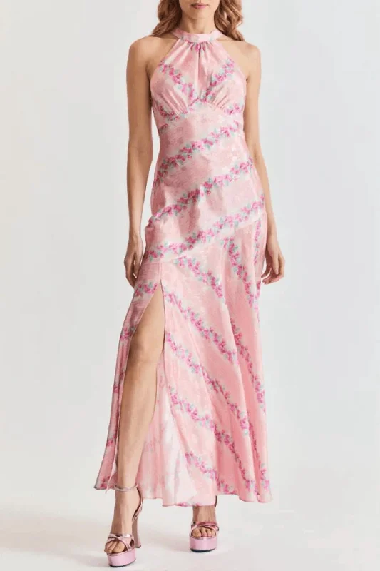 Women's Wide-Neck DressesBrinda Dress In Pink Malibu