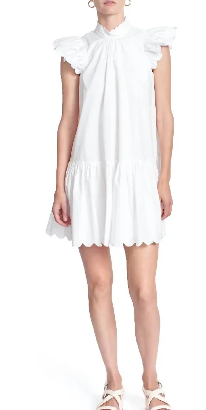 Women's Shirt Collar DressesCharlotte Dress In Ivory