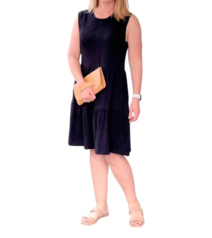 Women's Cap-Sleeve DressesLina Tank Dress In Black