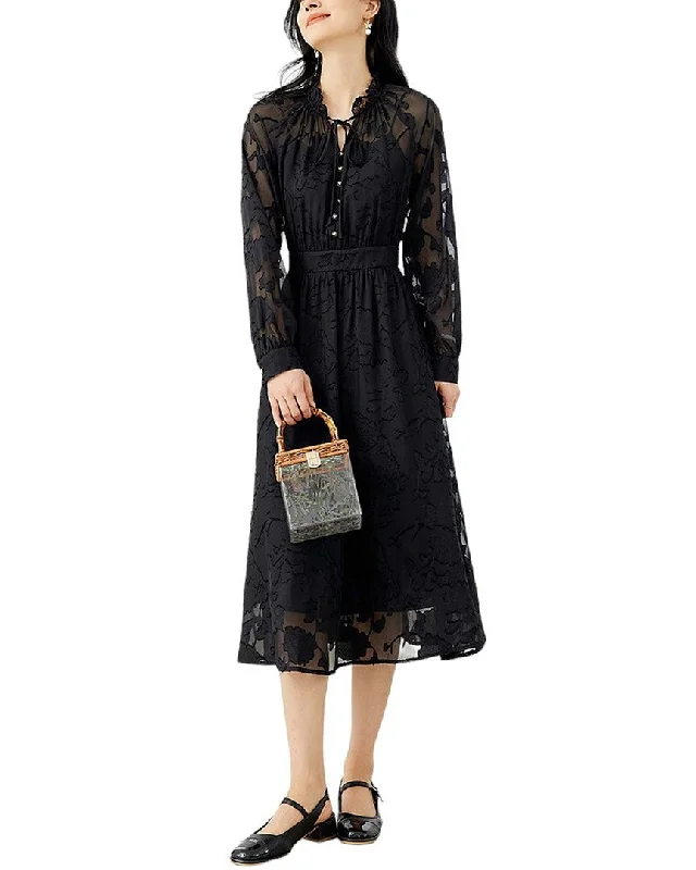 Women's Shawl Collar DressesOUNIXUE Dress