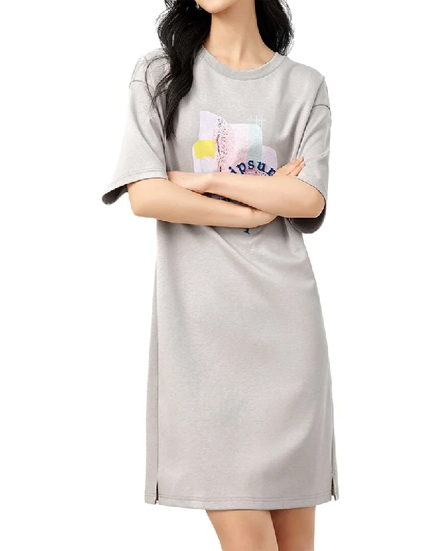 Women's Mandarin-Neck DressesOUNIXUE Dress