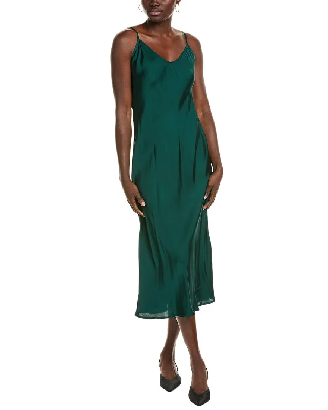 Women's U-Shaped-Neck DressesVelvet by Graham & Spencer Poppy Slip Dress