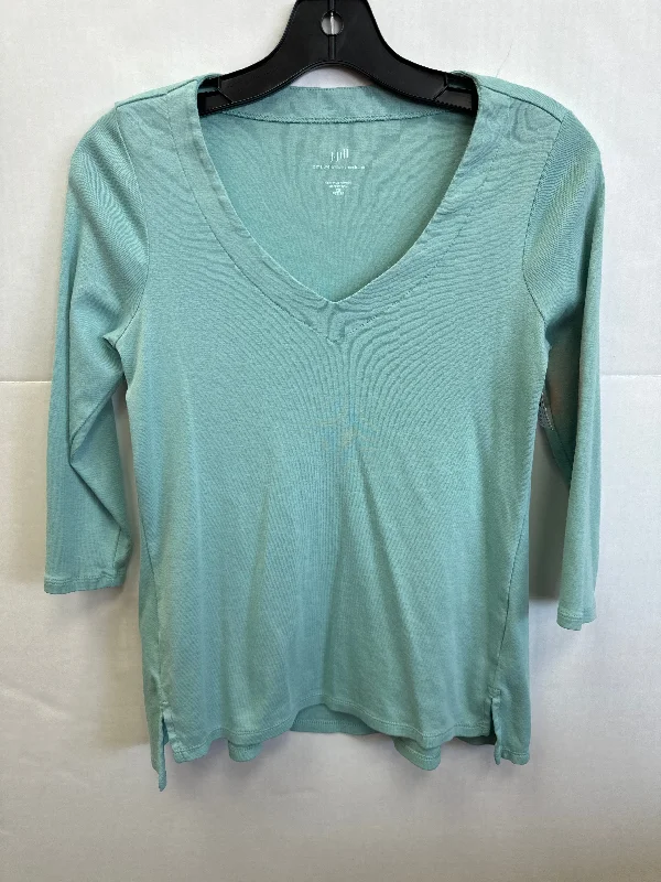 Women's Button-Up BlouseTop 3/4 Sleeve By J. Jill  Size: Petite   Xs