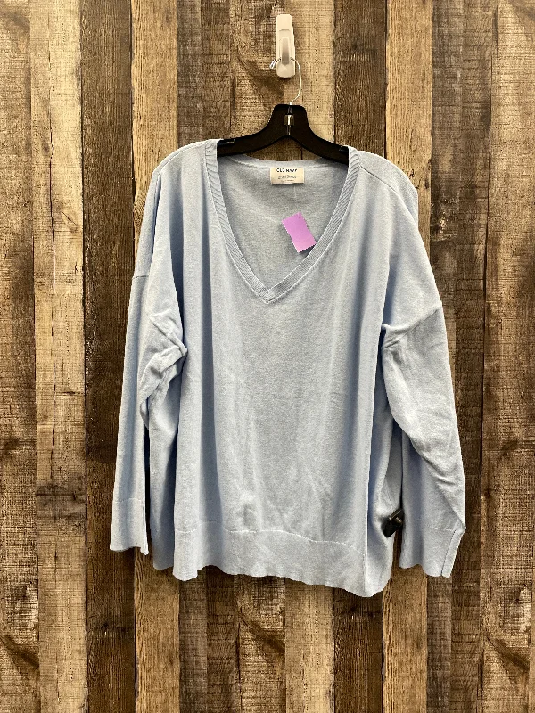 Women's Ruffled BlouseTop Long Sleeve Basic By Old Navy  Size: Xxl