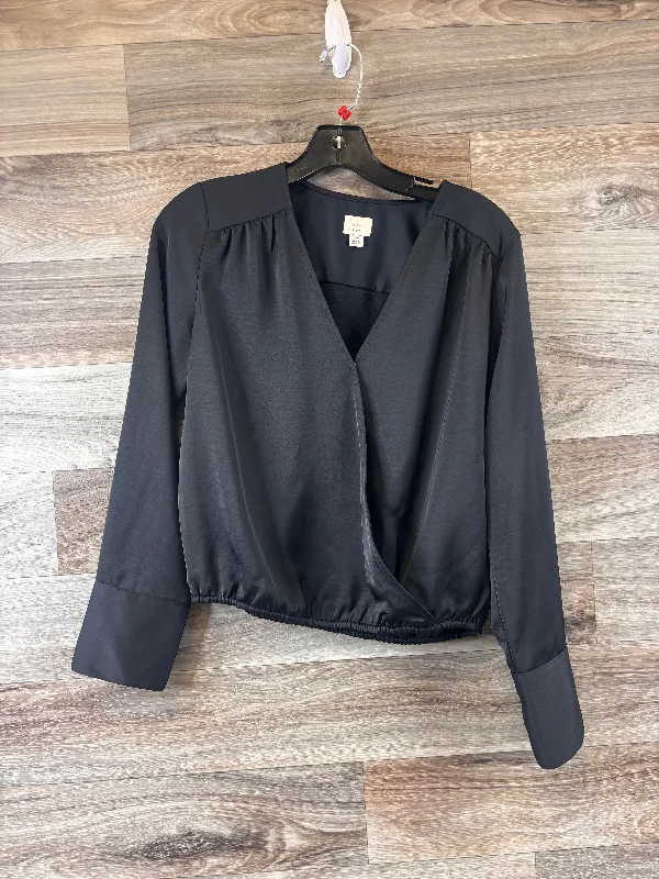 Women's Blouse with HoodTop Long Sleeve By A New Day  Size: Xs