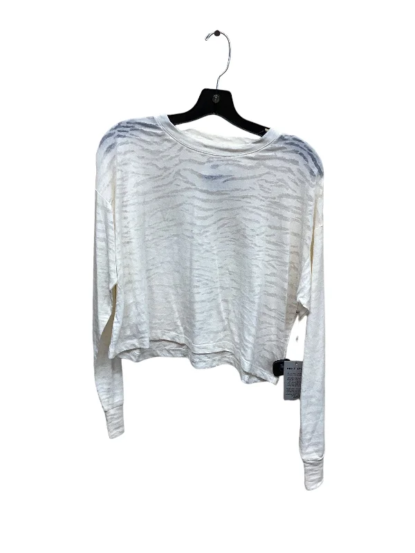 Women's Blouse with Mandarin CollarTop Long Sleeve By Dkny  Size: S