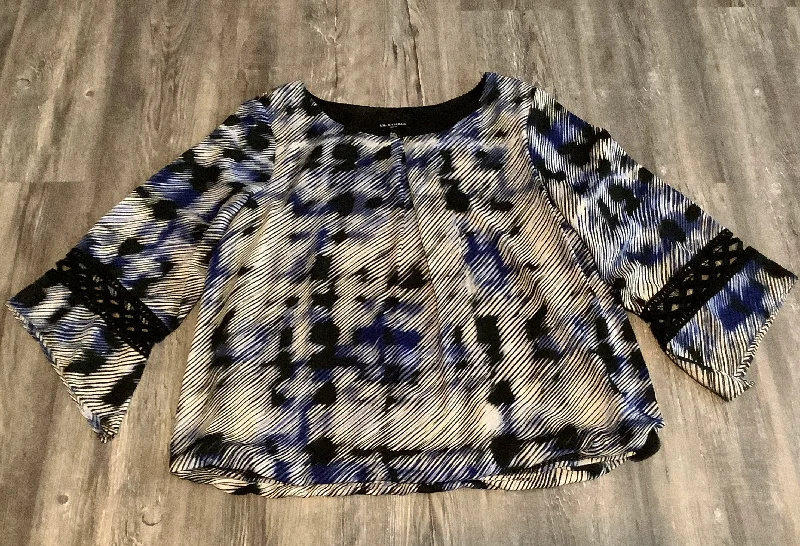 Women's Blouse with Cap SleevesTop Long Sleeve By In Studio  Size: Xl