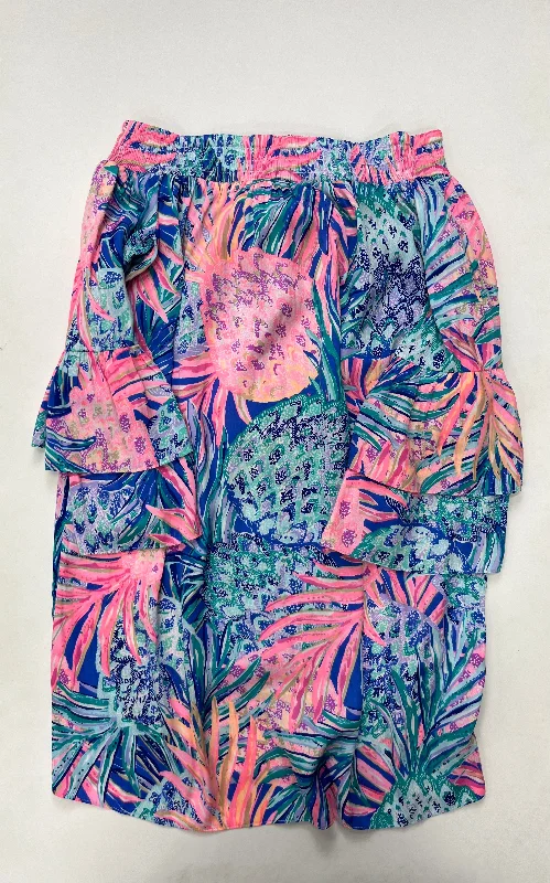 Women's Blouse with Low CollarTop Long Sleeve By Lilly Pulitzer  Size: Xs