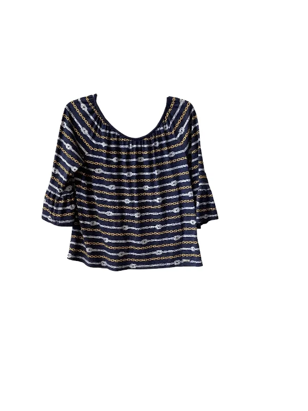 Women's Button-Up BlouseTop Long Sleeve By Michael By Michael Kors  Size: M