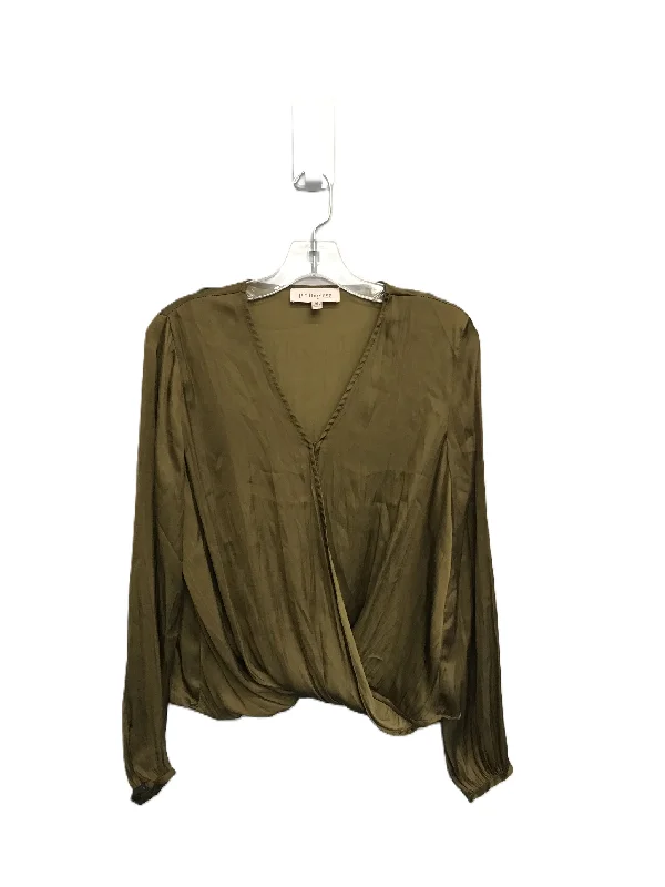 Women's Blouse with Sweetheart CollarTop Long Sleeve By Philosophy  Size: M