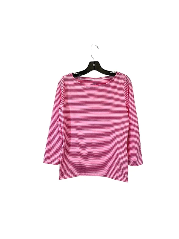 Women's Blouse with Sweetheart NeckTop Long Sleeve By Vineyard Vines  Size: S