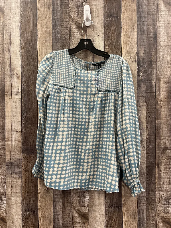 Women's Blouse with Peter Pan CollarTop Long Sleeve By Zac And Rachel  Size: S